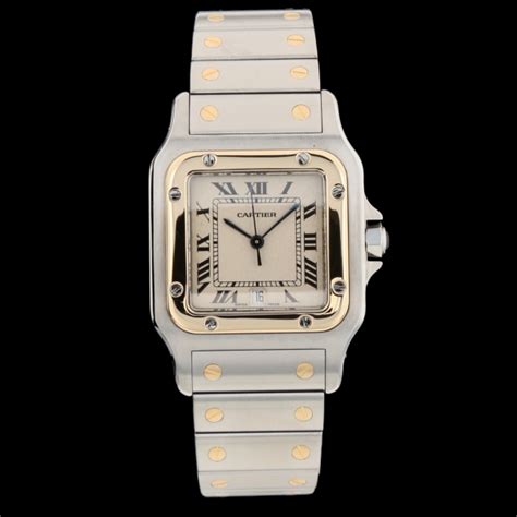 cartier santos galbee quartz|santos cartier galbee for sale.